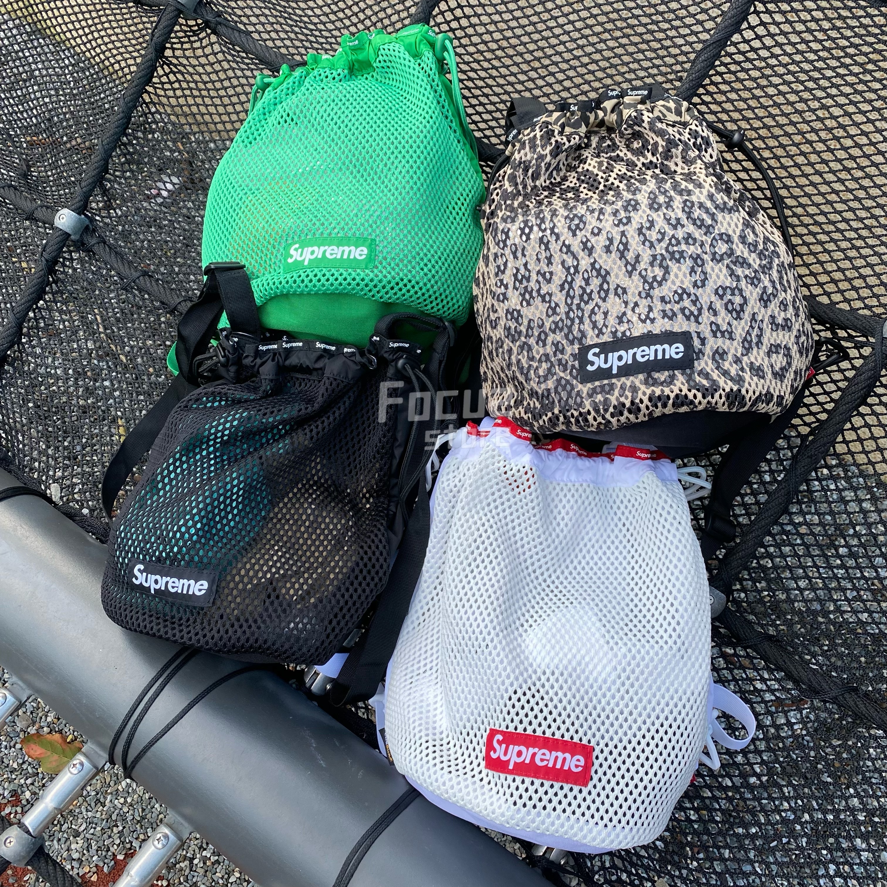 Supreme mesh online backpack