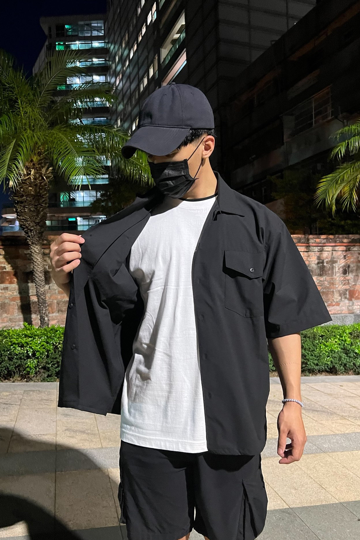 【一件免運】United Athle 多功能微型防撕裂寬鬆落肩襯衫 UA1801｜3180101