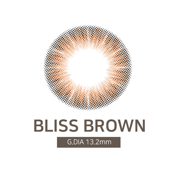 [日拋特薄][防UV] LENSSIS 1 Day BLISS Brown 日拋彩妝隱形眼鏡｜每盒10片