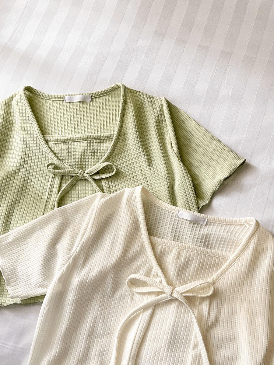 〈29/5～2/6 連線DAY 3〉牛油果奶油配色 Top Set