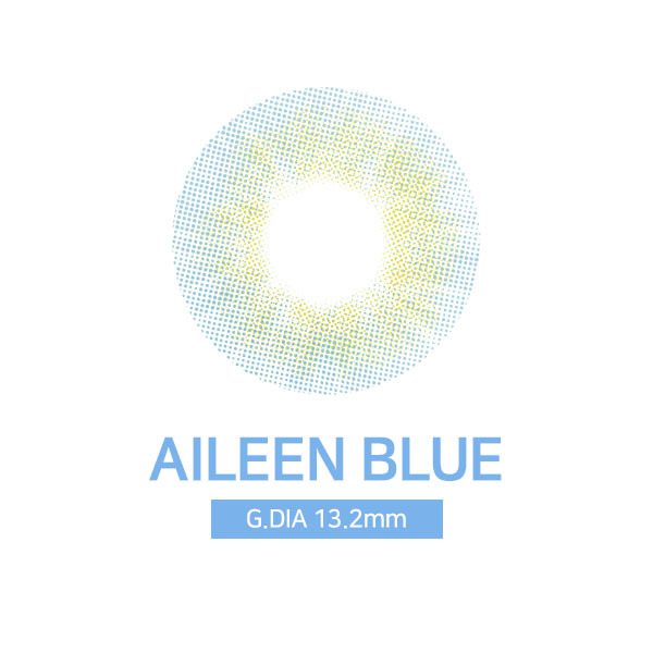 [日拋特薄][防UV] LENSSIS 1 Day AILEEN Blue 日拋彩妝隱形眼鏡｜每盒10片