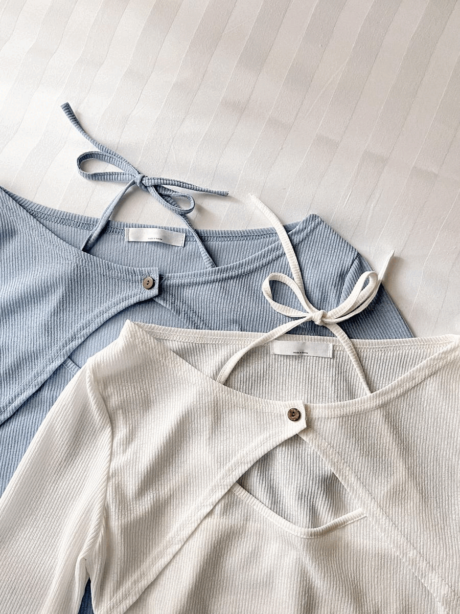 〈29/5～2/6 連線DAY 3〉小木鈕掛頸Top Set