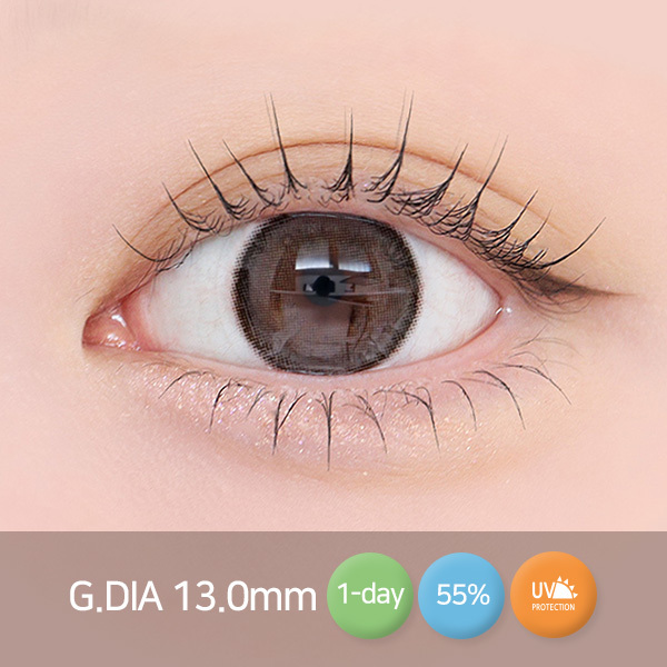 [日拋特薄][防UV] LENSSIS 1 Day BETTY Brown 日拋彩妝隱形眼鏡｜每盒10片