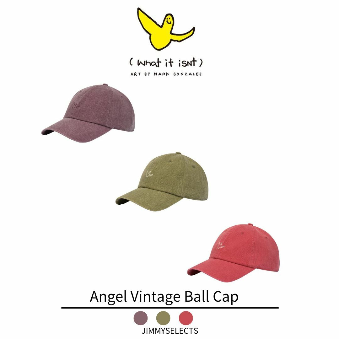 What it isn't Angel Vintage 棒球帽帽子MG2302CA02
