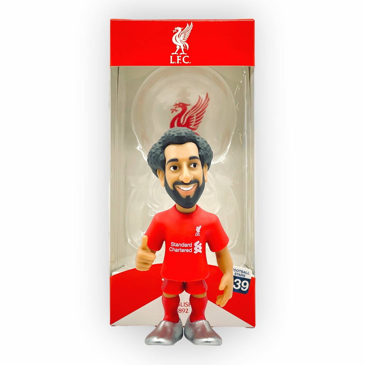 利物浦MINIX 12cm沙拿SALAH公仔