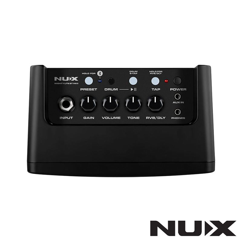 又昇樂器. 音響】Nux Mighty Lite BT 迷你攜帶型藍牙電吉他音箱內建鼓機