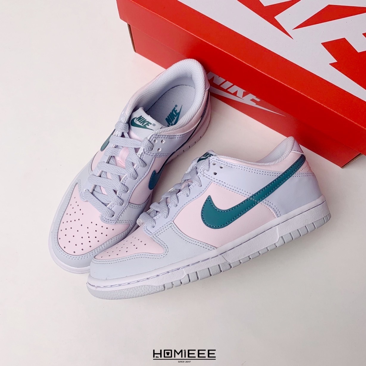 Nike Dunk Low GS Mineral Teal 淡藍粉綠勾[FD1232-002]