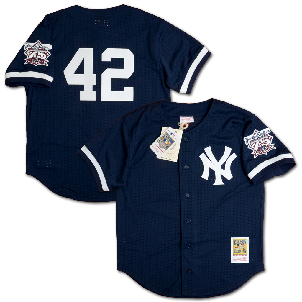 Mitchell & Ness 紐約洋基隊 Mariano Rivera 1998 打擊練習衫 球衣