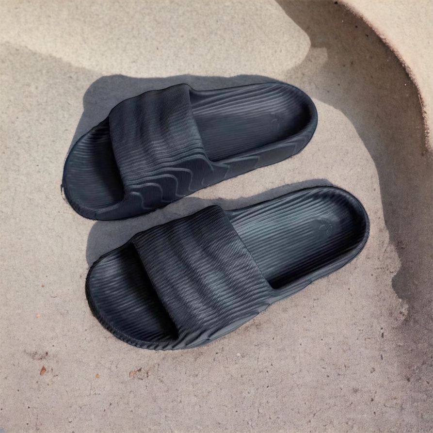 Adidas Adilette Slides 22 Grey 水波紋 地質 防水 拖鞋 HP6522
