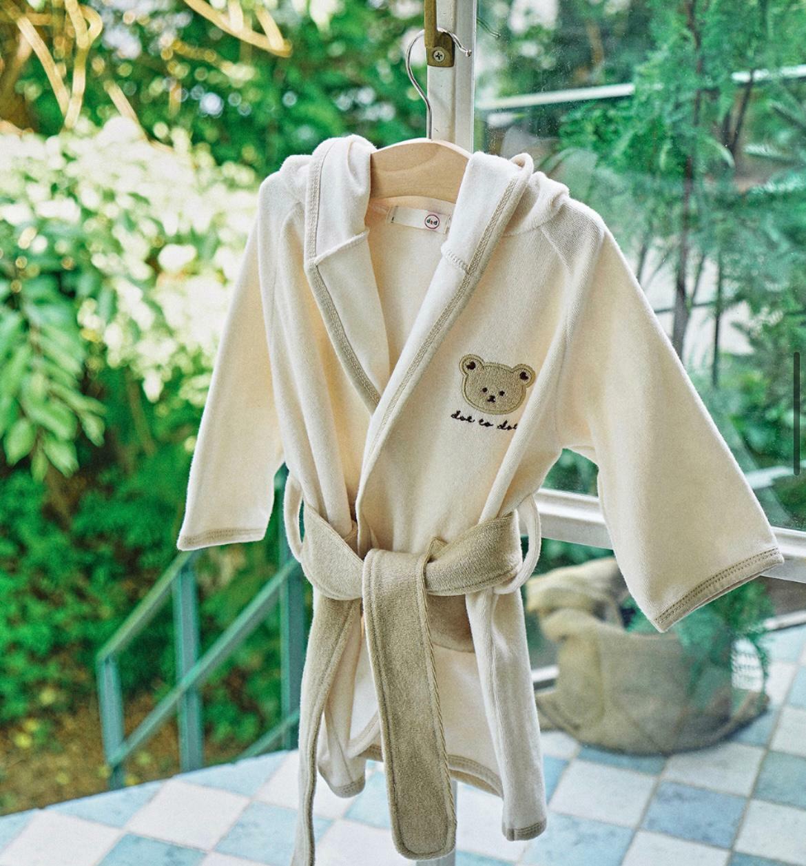 (現貨)DTD兔仔游水沖涼沙灘浴袍