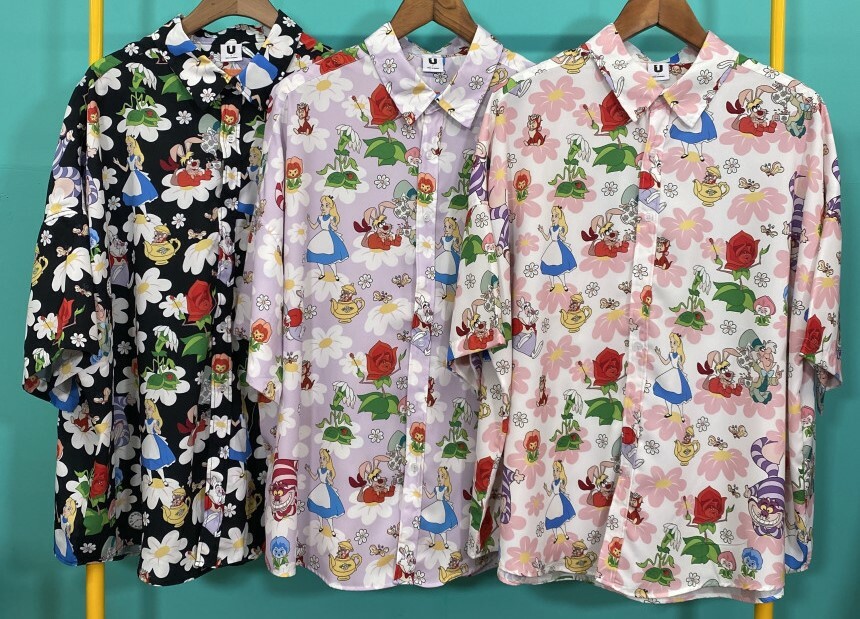 [DISNEY]迪士尼正品 愛麗絲短袖襯衫