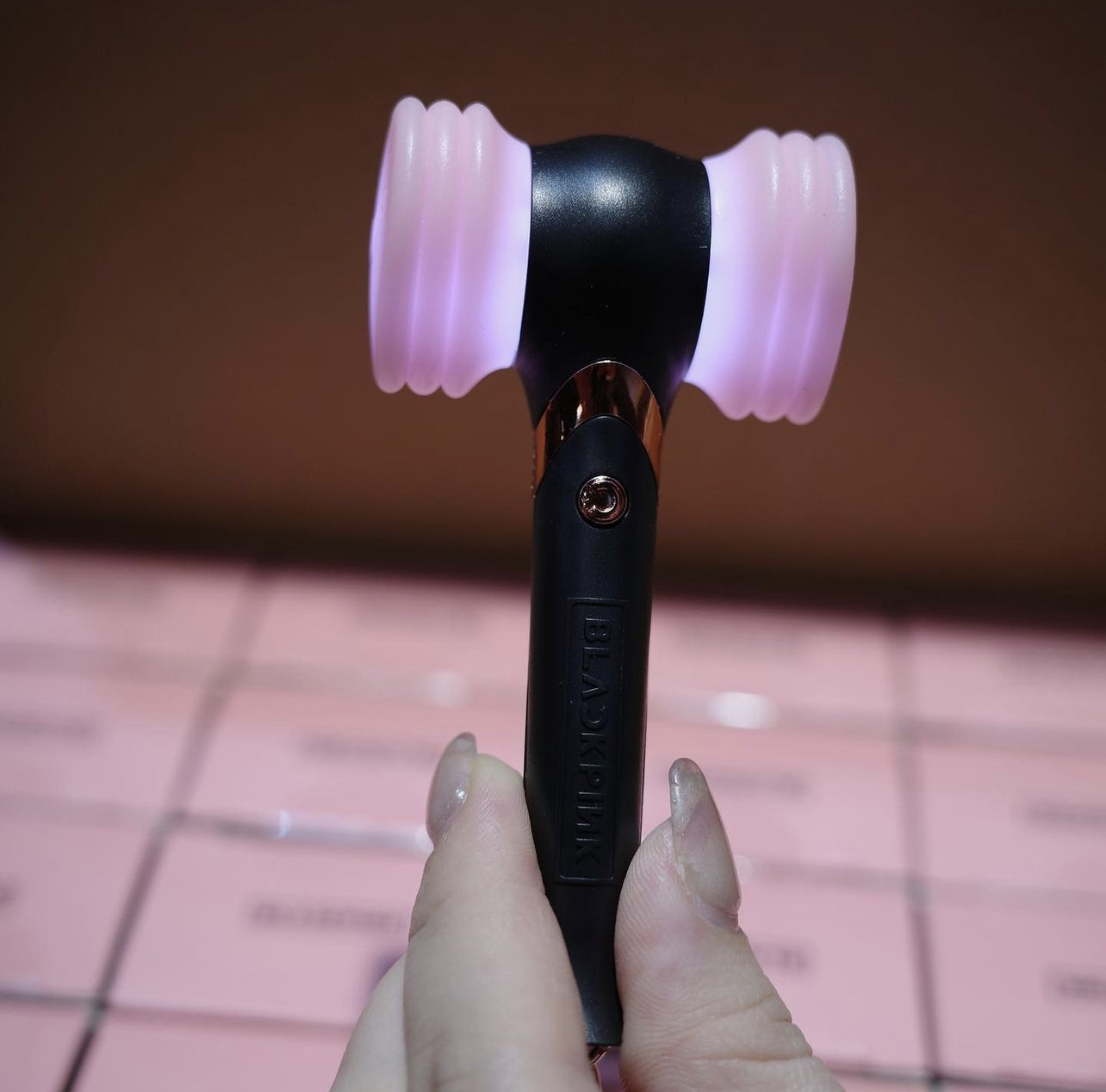 BLACKPINK Light Stick Keyring 韓國 迷你 官方手燈 鑰匙圈 應援 粉錘