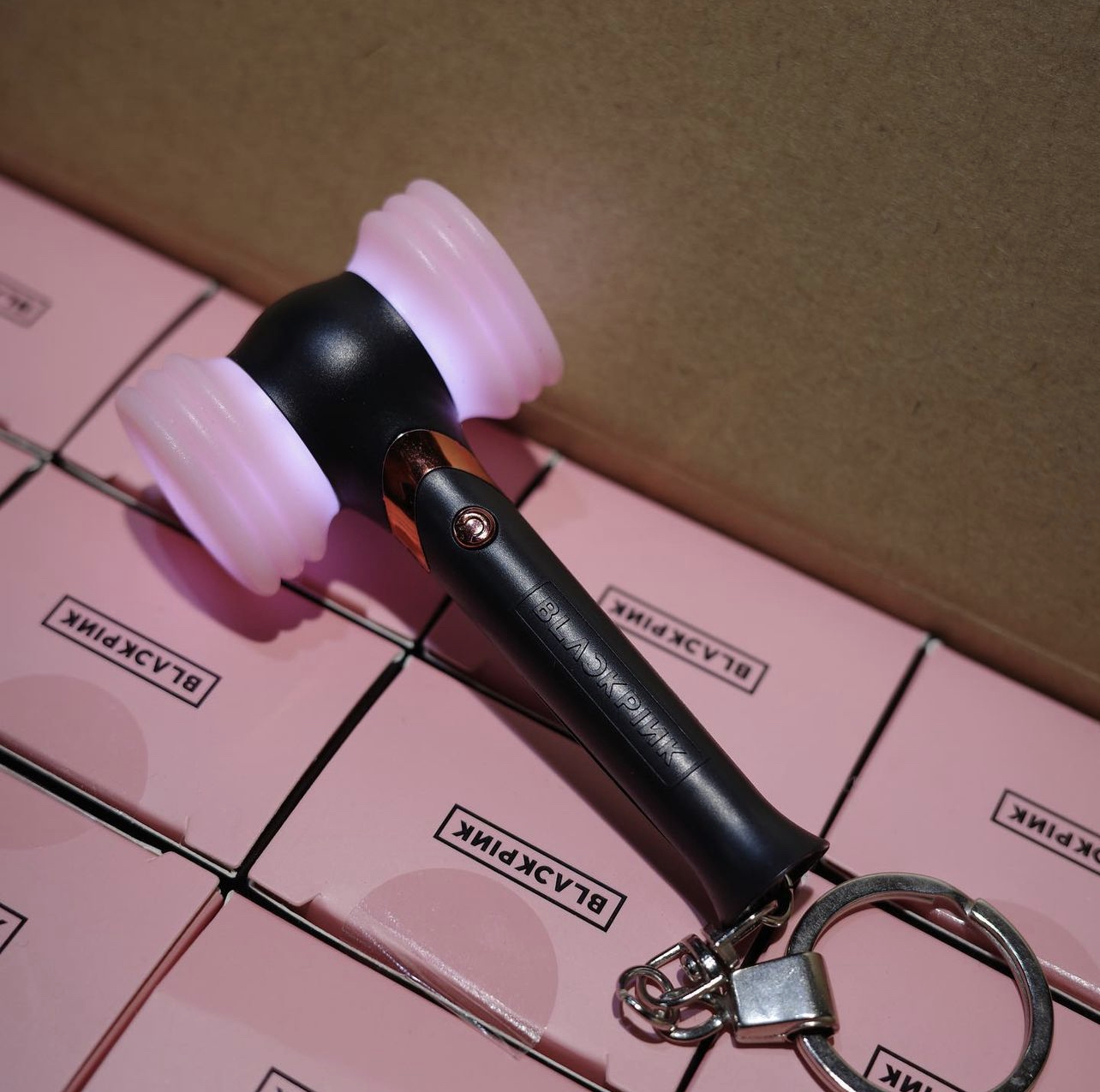 BLACKPINK Light Stick Keyring 韓國 迷你 官方手燈 鑰匙圈 應援 粉錘