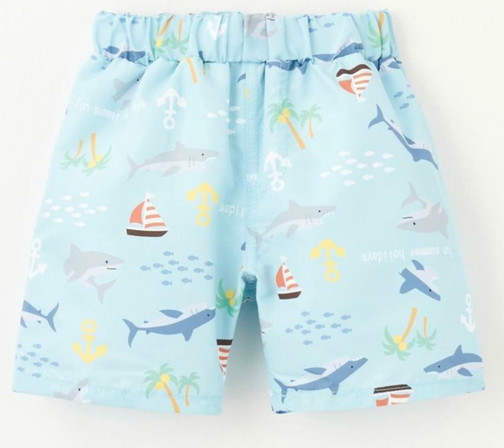 (現貨)🇯🇵日本直送 Shark 鯊魚灘泳褲 (Size 90/100)
