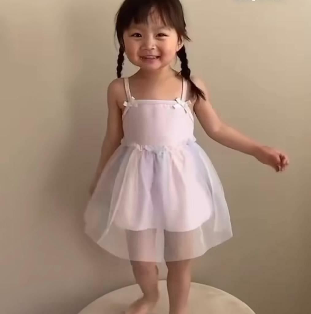 (現貨)🇯🇵日本直送 紗紗泳衣 (Size 90/100)