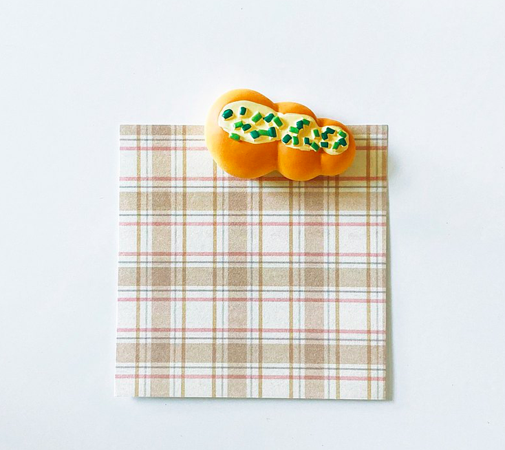 蔥仔麵包 台式麵包磁鐵｜Hoe Cáu