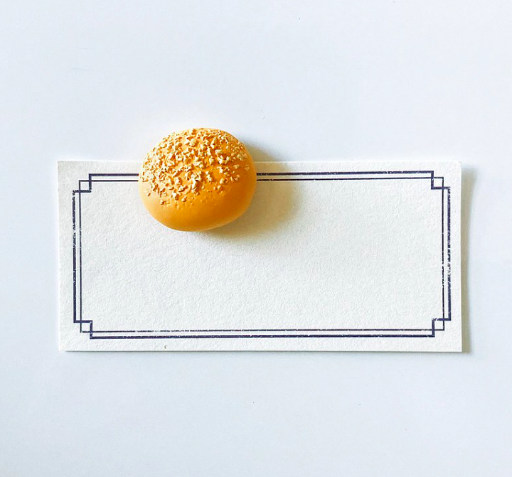 奶酥麵包 台式麵包磁鐵｜Hoe Cáu