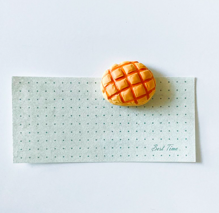 波蘿麵包 台式麵包磁鐵｜Hoe Cáu