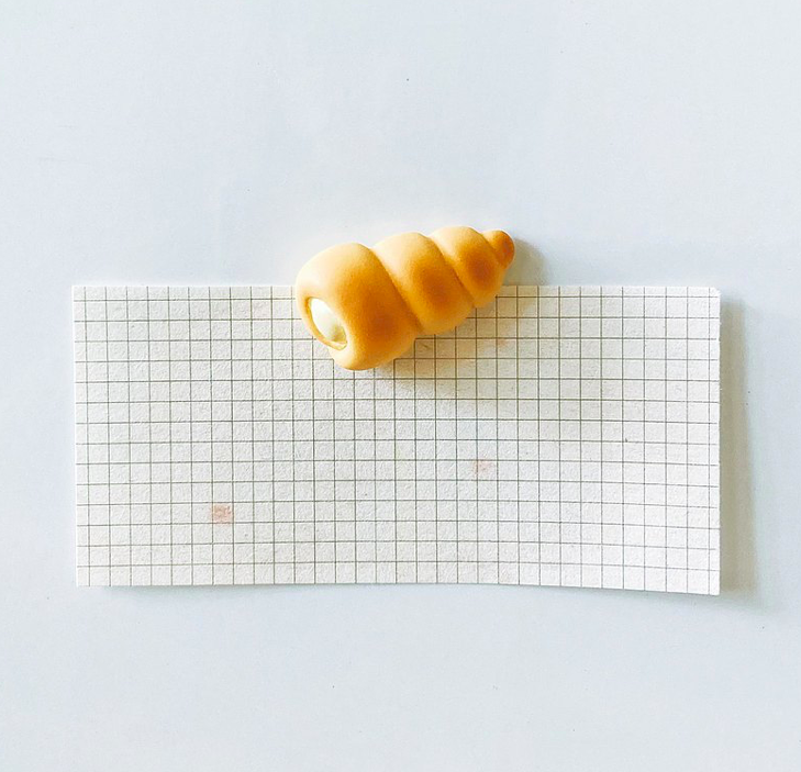 奶油螺仔 台式麵包磁鐵｜Hoe Cáu