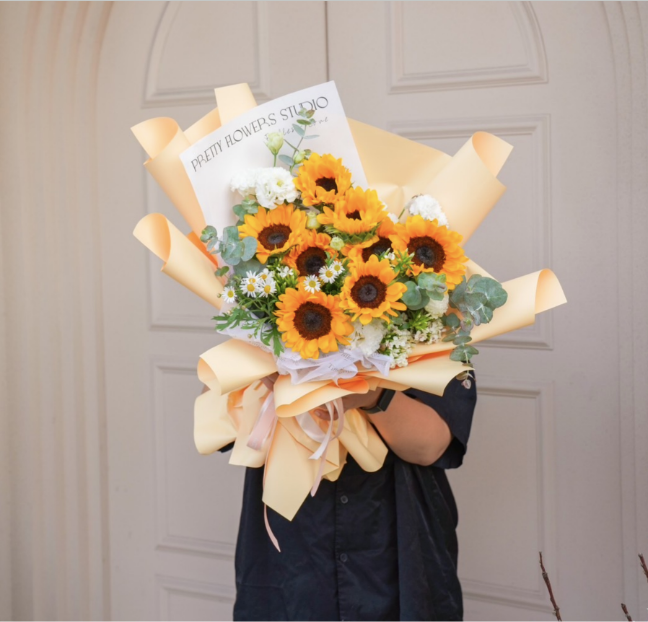 Bloom! 向日葵鮮花束 / L /