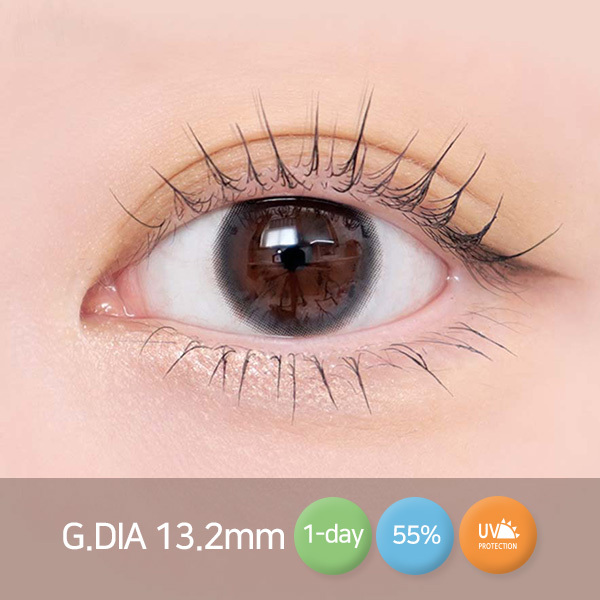 [日拋特薄][防UV] LENSSIS 1 Day KATE Black 日拋彩妝隱形眼鏡｜每盒10片