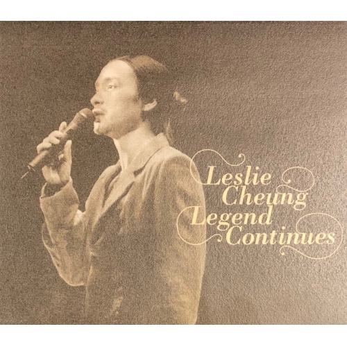 張國榮~LEGEND CONTINUES 顏色(紫色)CD Leslie Cheung