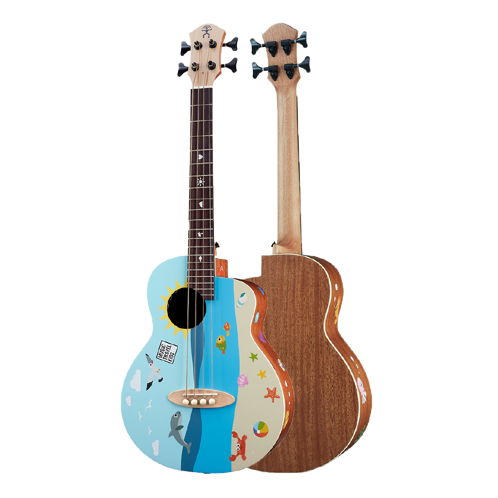 aNueNue aNueNue / MTK Kuta Sunset MTL聯名 36吋電木貝斯(西加雲杉木) 彩虹人官方認證 — 三峽吉他 / Bass