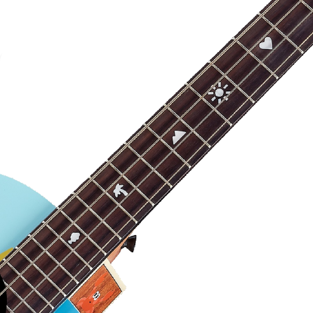 aNueNue aNueNue / MTK Kuta Sunset MTL聯名 36吋電木貝斯(西加雲杉木) 彩虹人官方認證 第 4 張圖片｜三峽吉他 / Bass