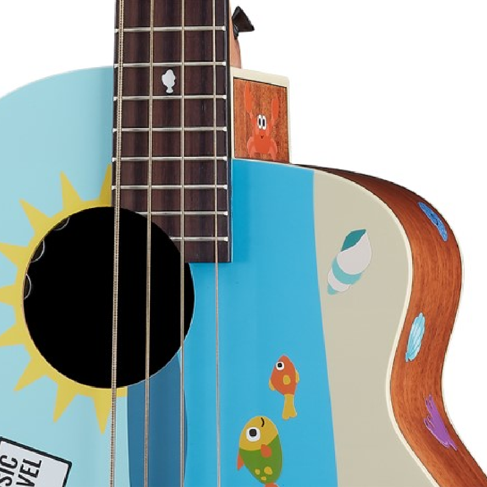 aNueNue aNueNue / MTK Kuta Sunset MTL聯名 36吋電木貝斯(西加雲杉木) 彩虹人官方認證 第 3 張圖片｜三峽吉他 / Bass