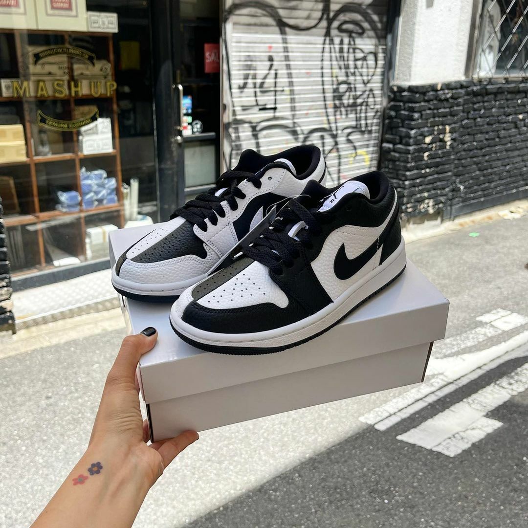 Nike Air Jordan 1 Low 陰陽 黑白 太極 熊貓 低筒 男女尺寸 休閒鞋 DR0502-101
