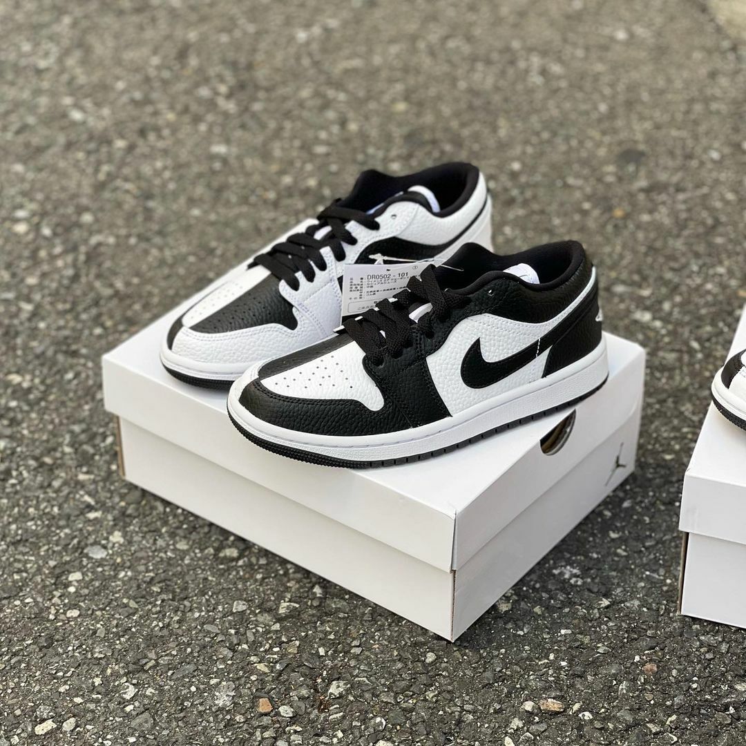 Nike Air Jordan 1 Low 陰陽 黑白 太極 熊貓 低筒 男女尺寸 休閒鞋 DR0502-101