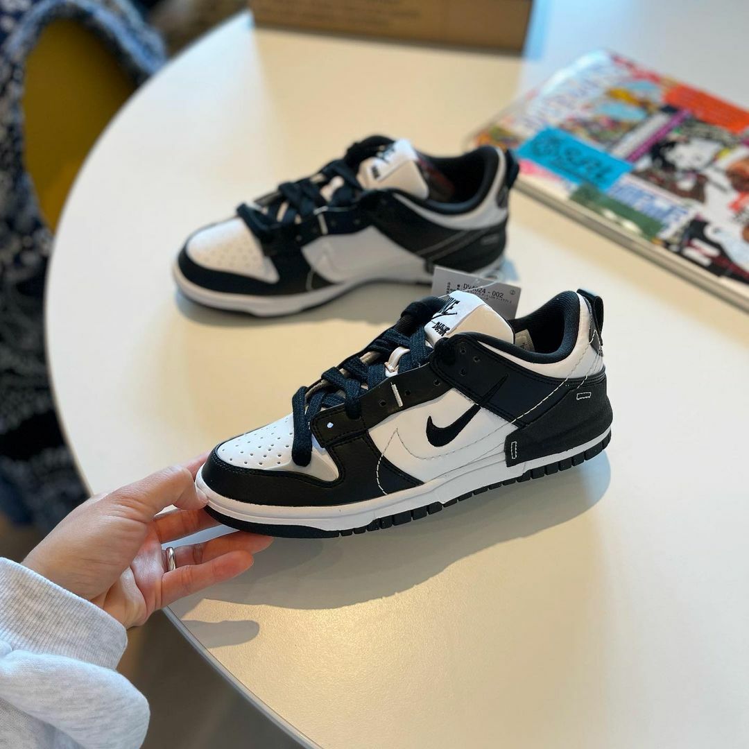 NIKE Dunk Low Disrupt 2 雙勾 解構 熊貓 黑色 白色 低筒 休閒鞋 DV4024-002