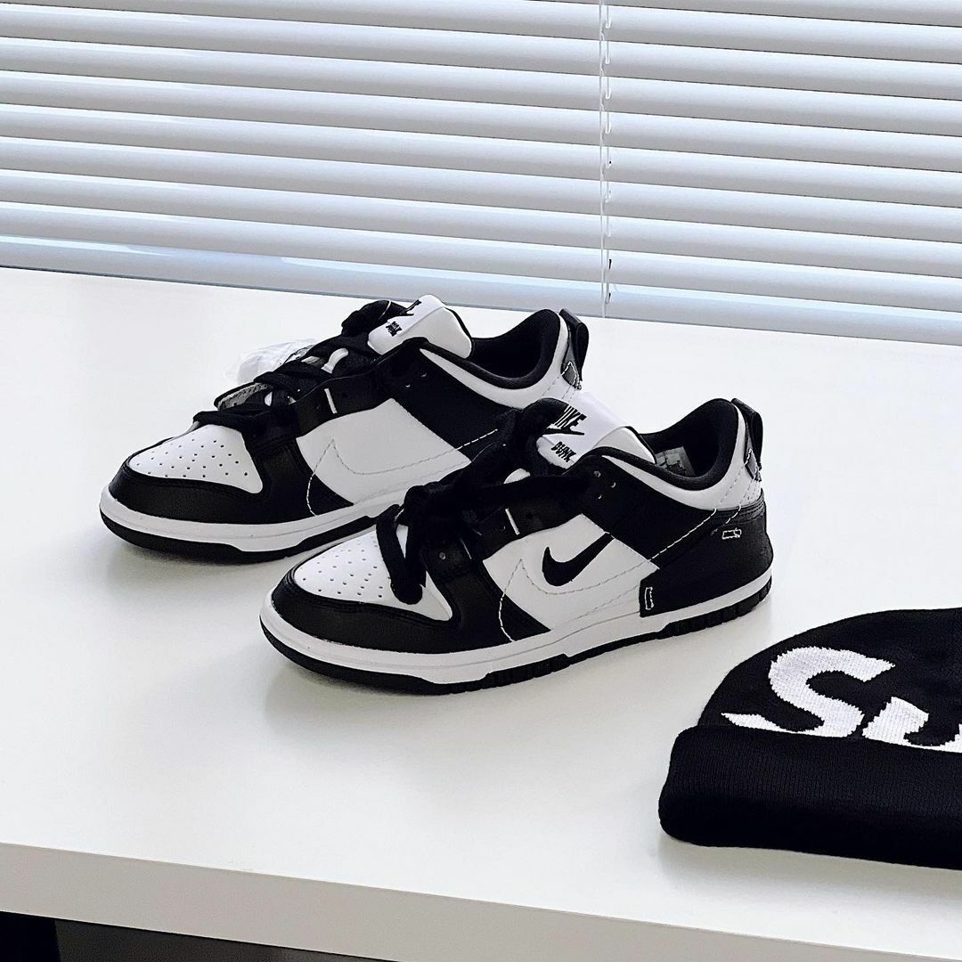 NIKE Dunk Low Disrupt 2 雙勾 解構 熊貓 黑色 白色 低筒 休閒鞋 DV4024-002