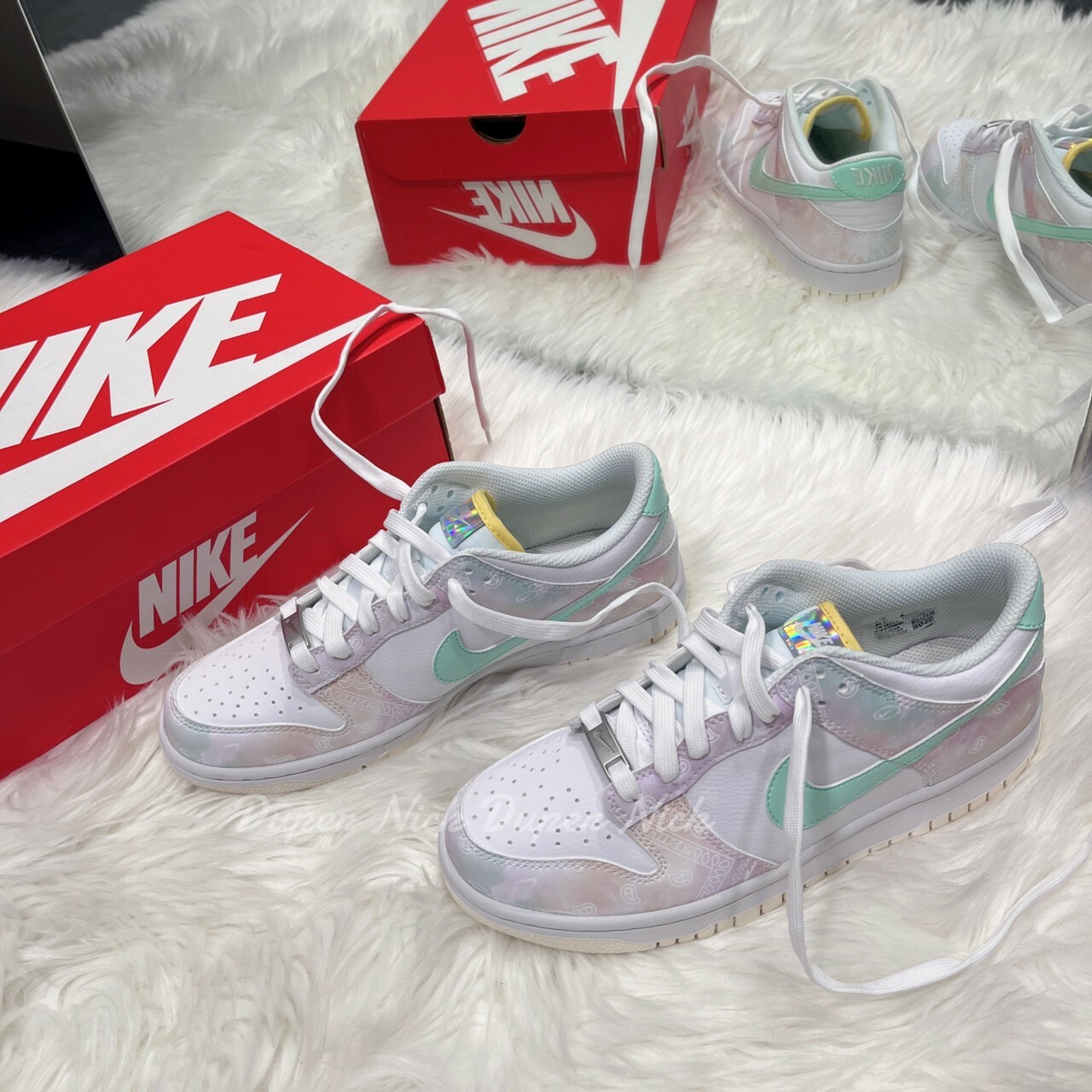 Nike Dunk Low GS Pastel Paisley