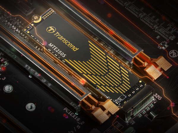 Transcend PCIe SSD 250S PCIe M.2 SSDs