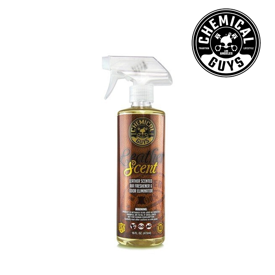 Chemical Guys Leather Scent Air Freshener 車用香氛空氣清新劑皮革香氣, 16oz