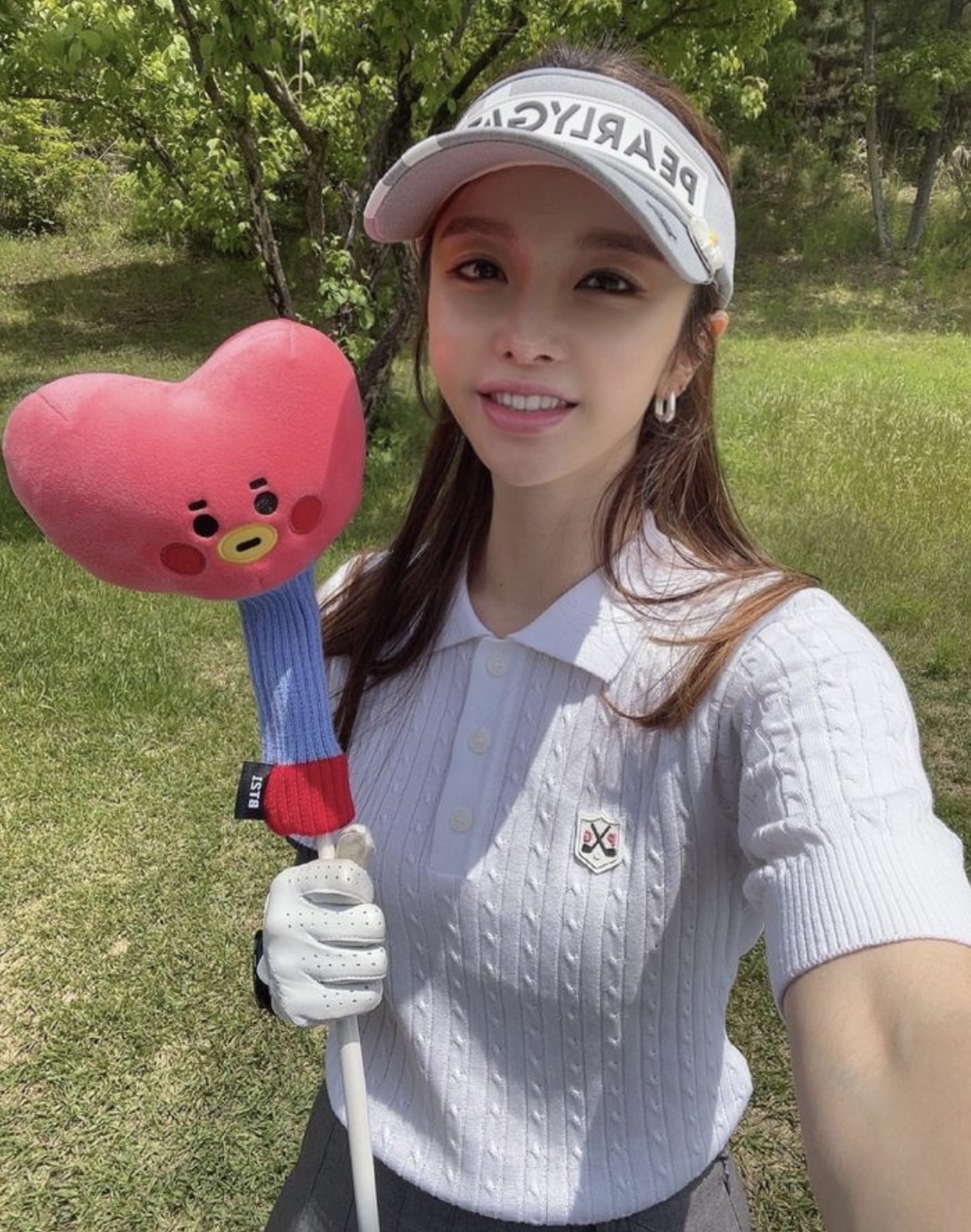 韓國男子團體BTS（防彈少年團）限量高爾夫球桿套/1號木桿套/Drive桿套 /韓版桿套/TATA（V金泰亨）/5顆星推薦