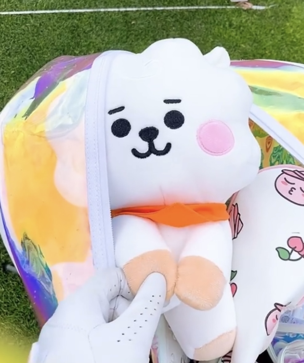 韓國男子團體BTS（防彈少年團）限量高爾夫球桿套/1號木桿套/Drive桿套 /韓版桿套/RJ（Jin金碩珍）/5顆星評價推薦