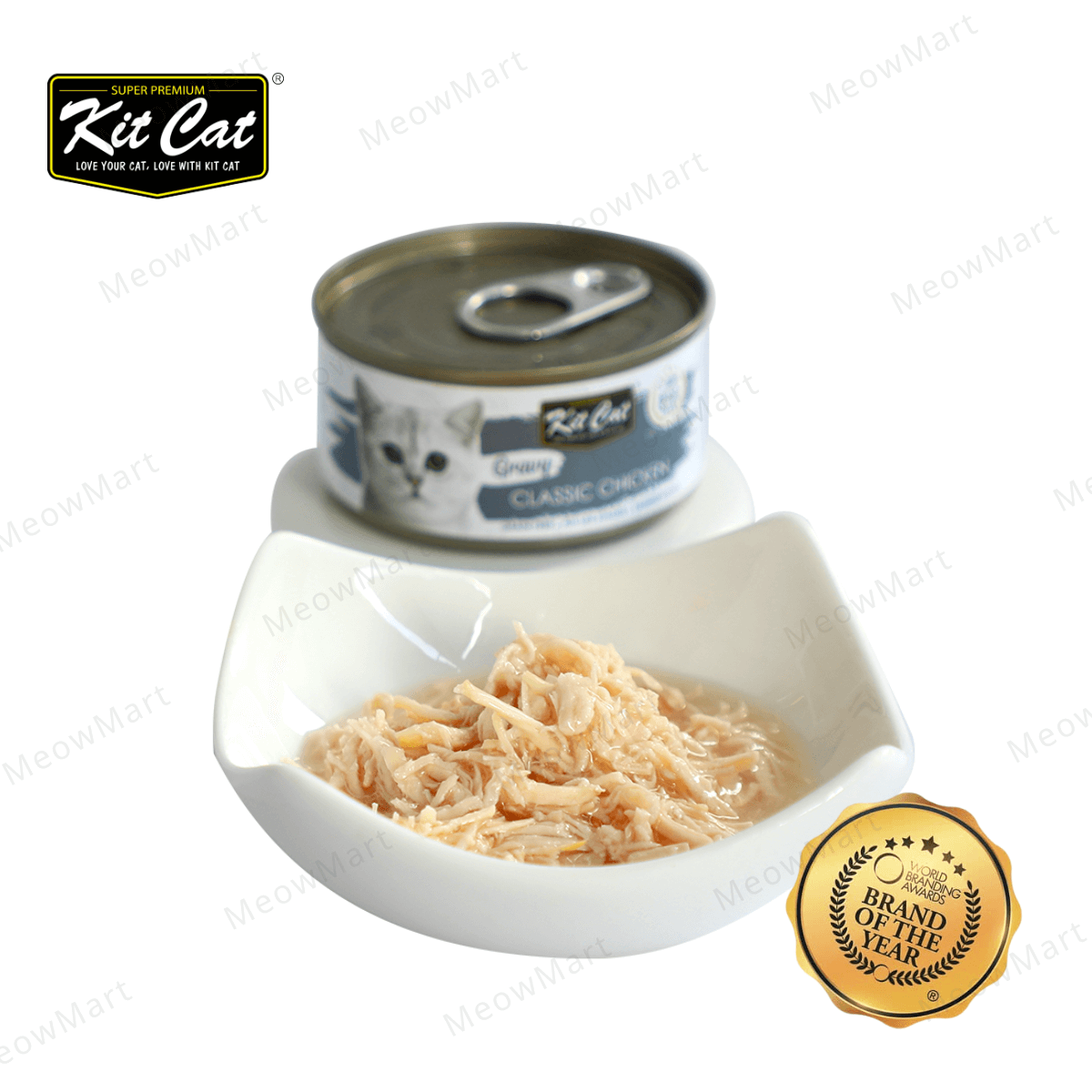 Kit Cat 鮮嫩營養肉汁湯主食罐 (雞肉) 70g