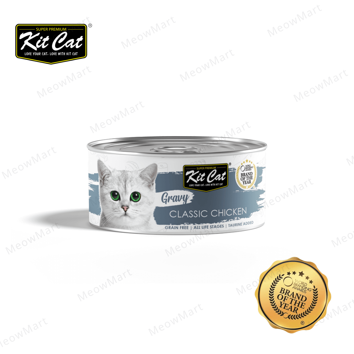 Kit Cat 鮮嫩營養肉汁湯主食罐 (雞肉) 70g