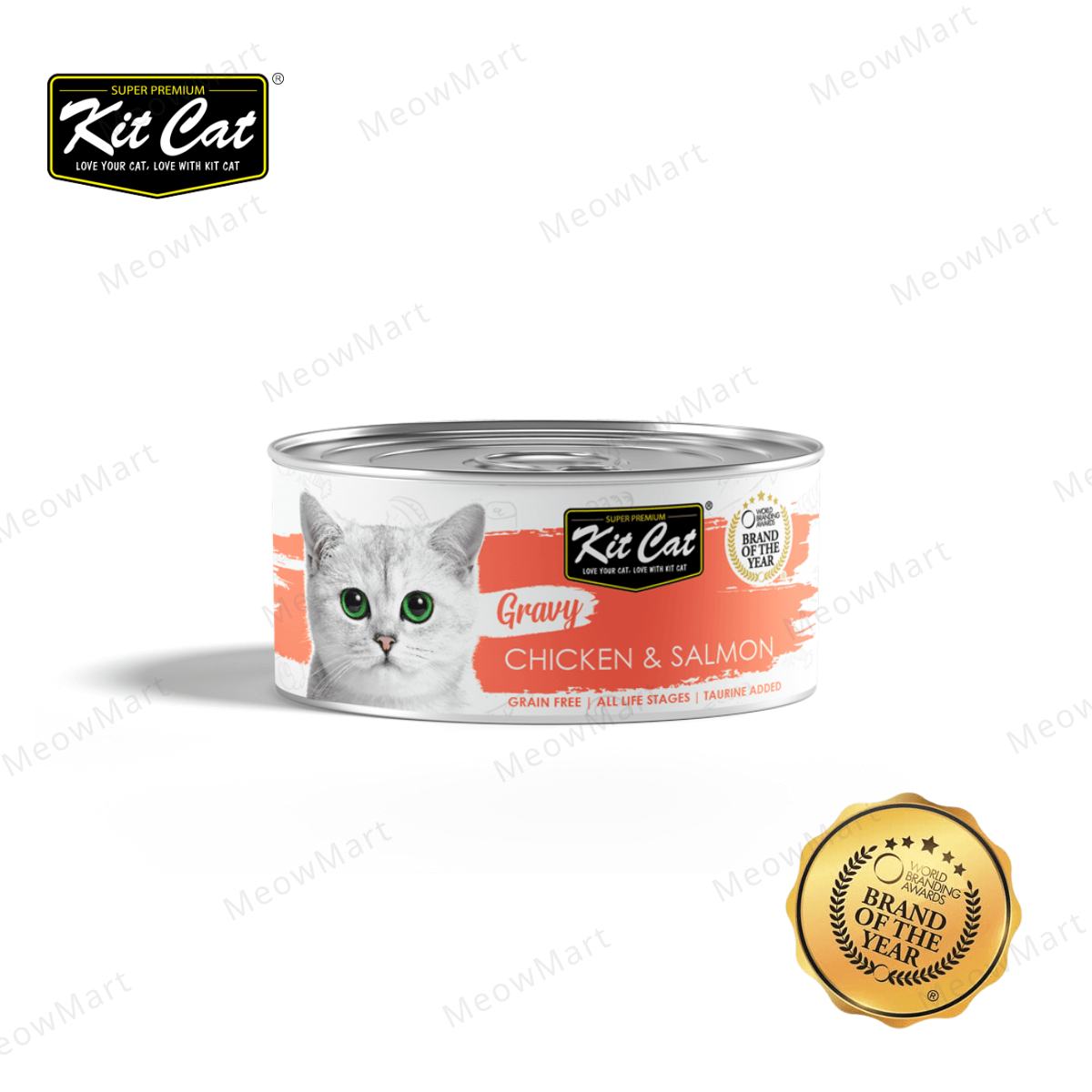 Kit Cat 鮮嫩營養肉汁湯主食罐 (雞肉+三文魚) 70g