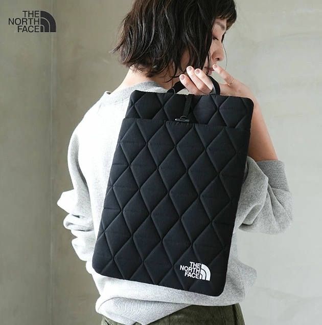 日本代購 THE NORTH FACE 北臉 手提包 簡約黑色 長方包 NM82281 JUN-