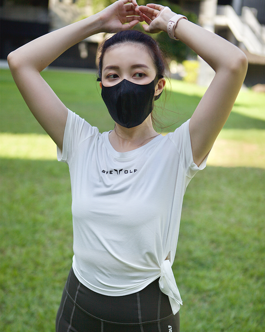 She-Wolf 露臍上衣（白）