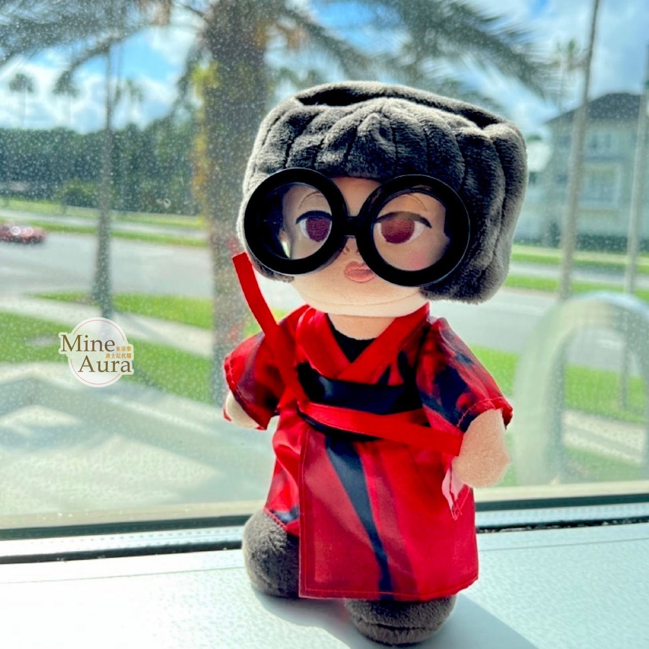 nuiMOs 衣夫人 Edna Mode 黑紅 渲染 配色 腰帶 造型服裝 (無娃娃) 超人特攻隊 The Incredibles -香港迪士尼樂園