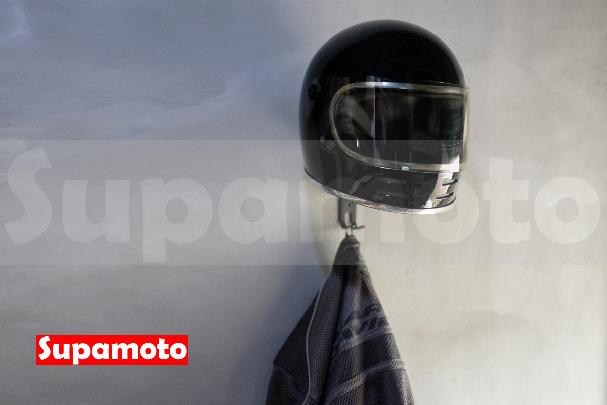 -Supamoto- 壁掛式 雙用 安全帽架 球頭 頭盔架 安全帽掛勾 安全帽勾 外套架 衣架 置物勾 帽架