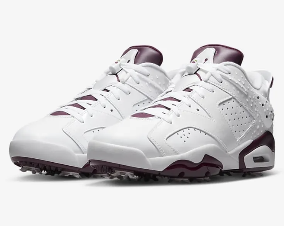 NIKE G Jordan 6 Retro Low Golf NRG 男士高爾夫球鞋(有釘)DV6796-11