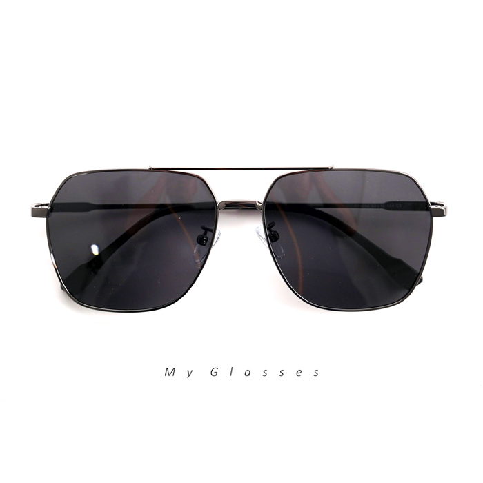 B187經典方形飛行員墨鏡
