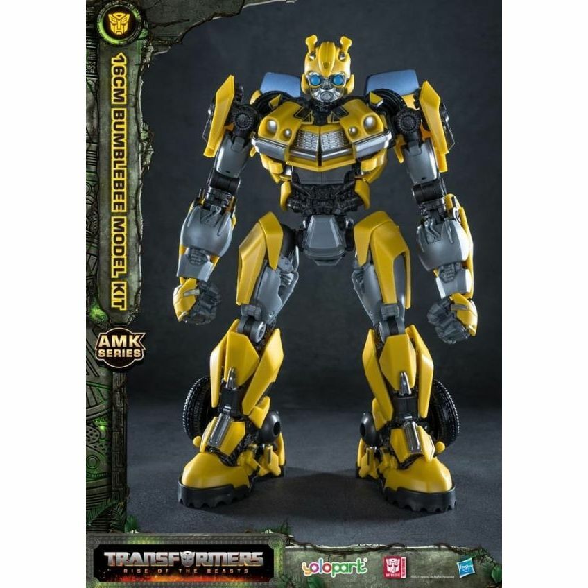 《TRANSFORMERS 變形金剛》Yolopark AMK 電影 變形金剛：萬獸崛起-AMK 大黃蜂 半完成組裝模型
