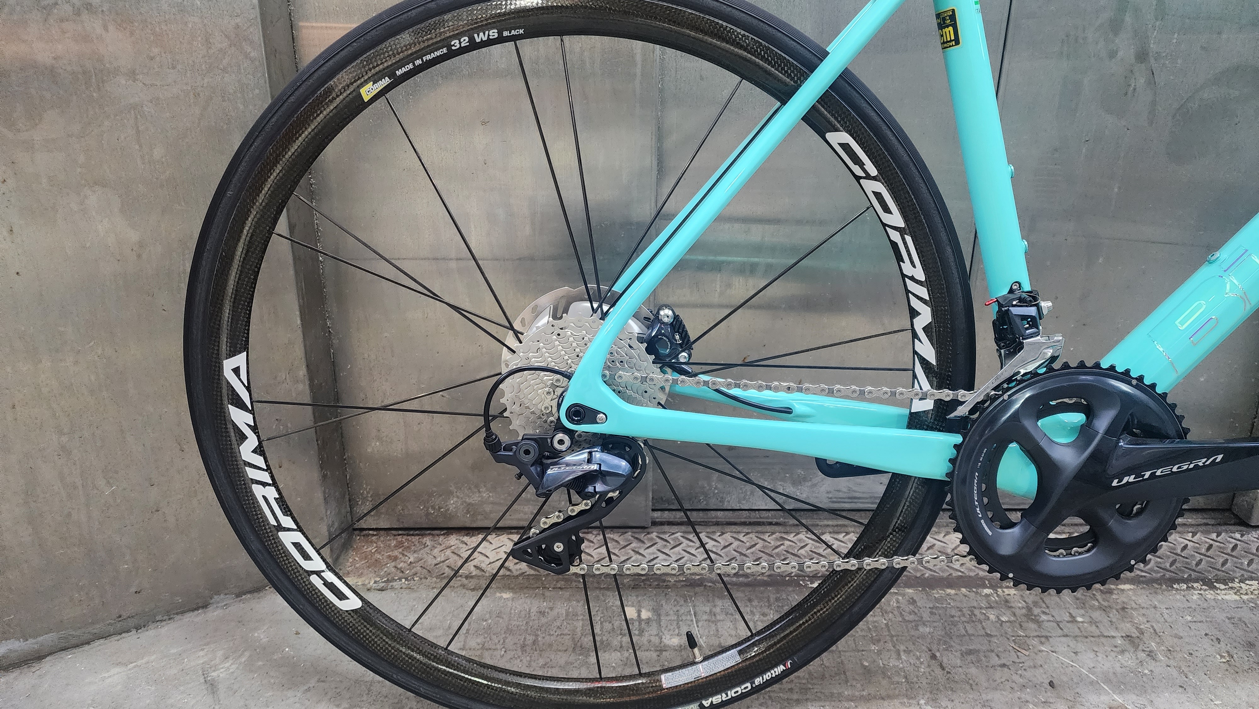 Bianchi Specialissima 53CM/R8000 Disc/Corima WS+ 32mmDX 整車