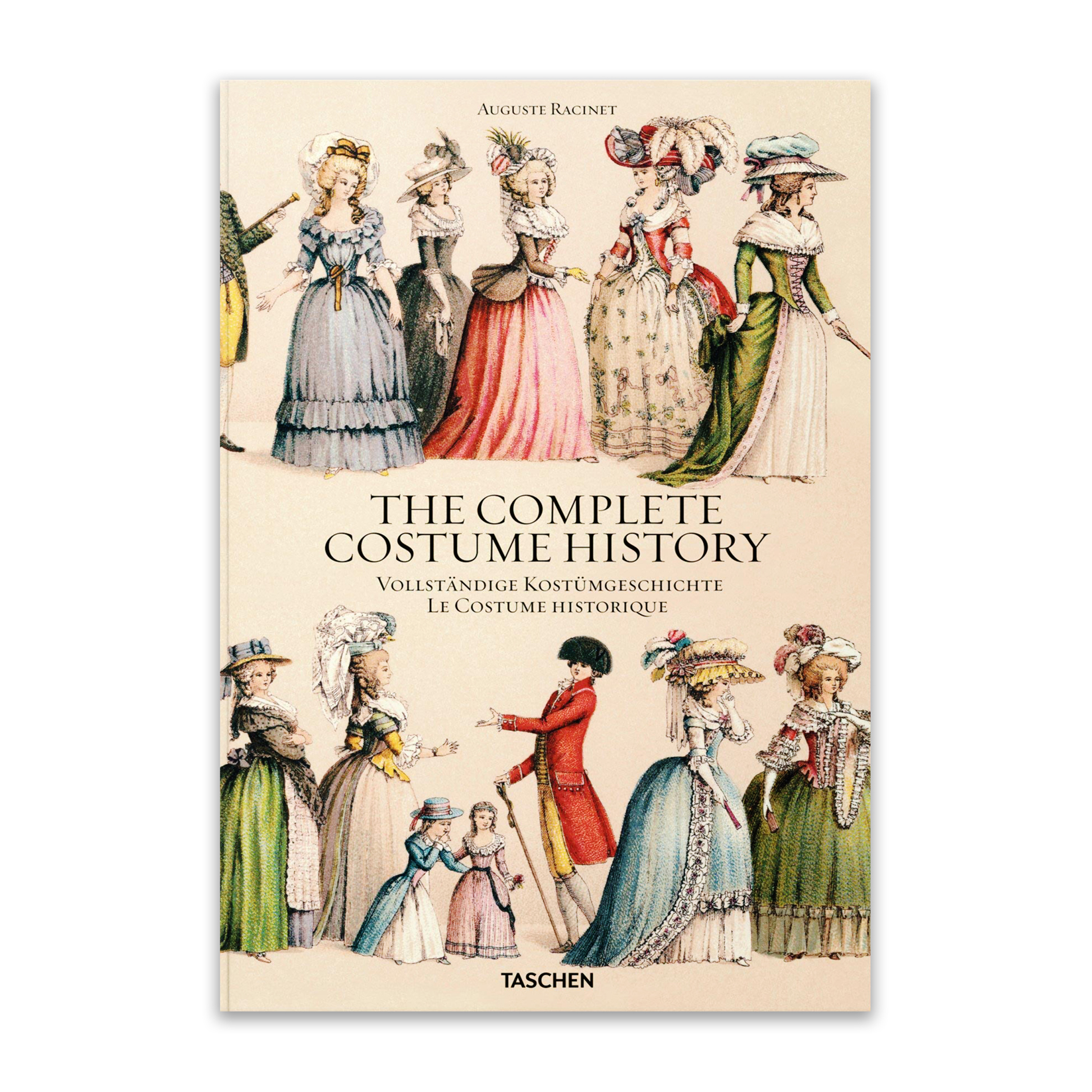 桑格設計書店- Auguste Racinet. The Complete Costume History